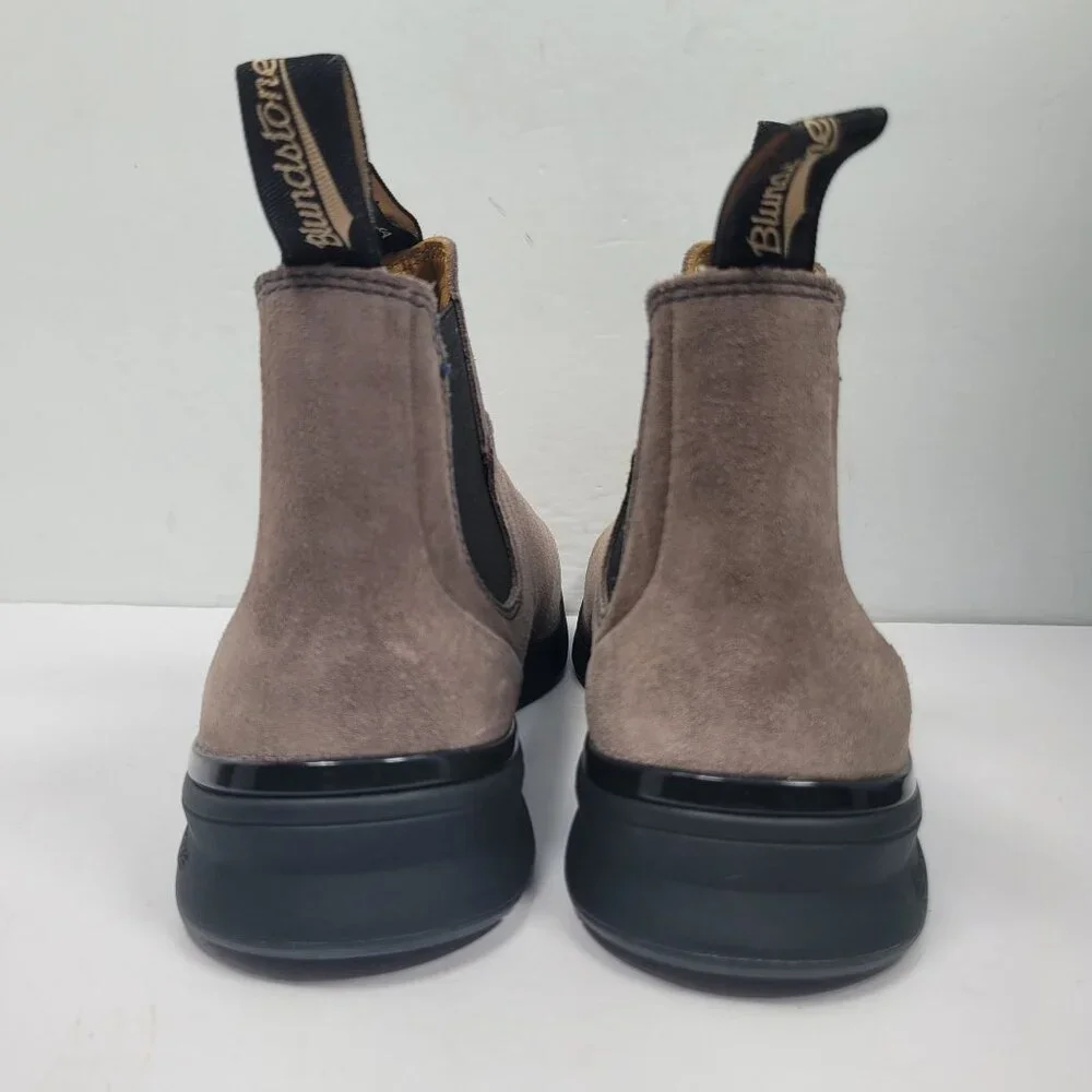 Blundstone 2145 Men's Rustic Brown Suede Chelsea Boots US Size 8.5 - Picture 4 of 9